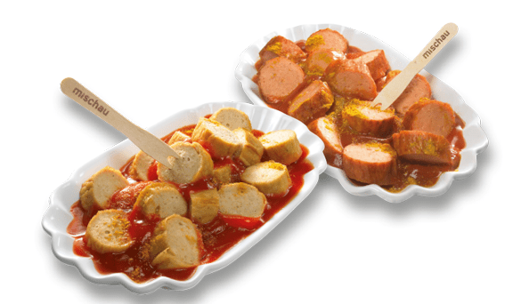Currywurst blog photo food on a plate