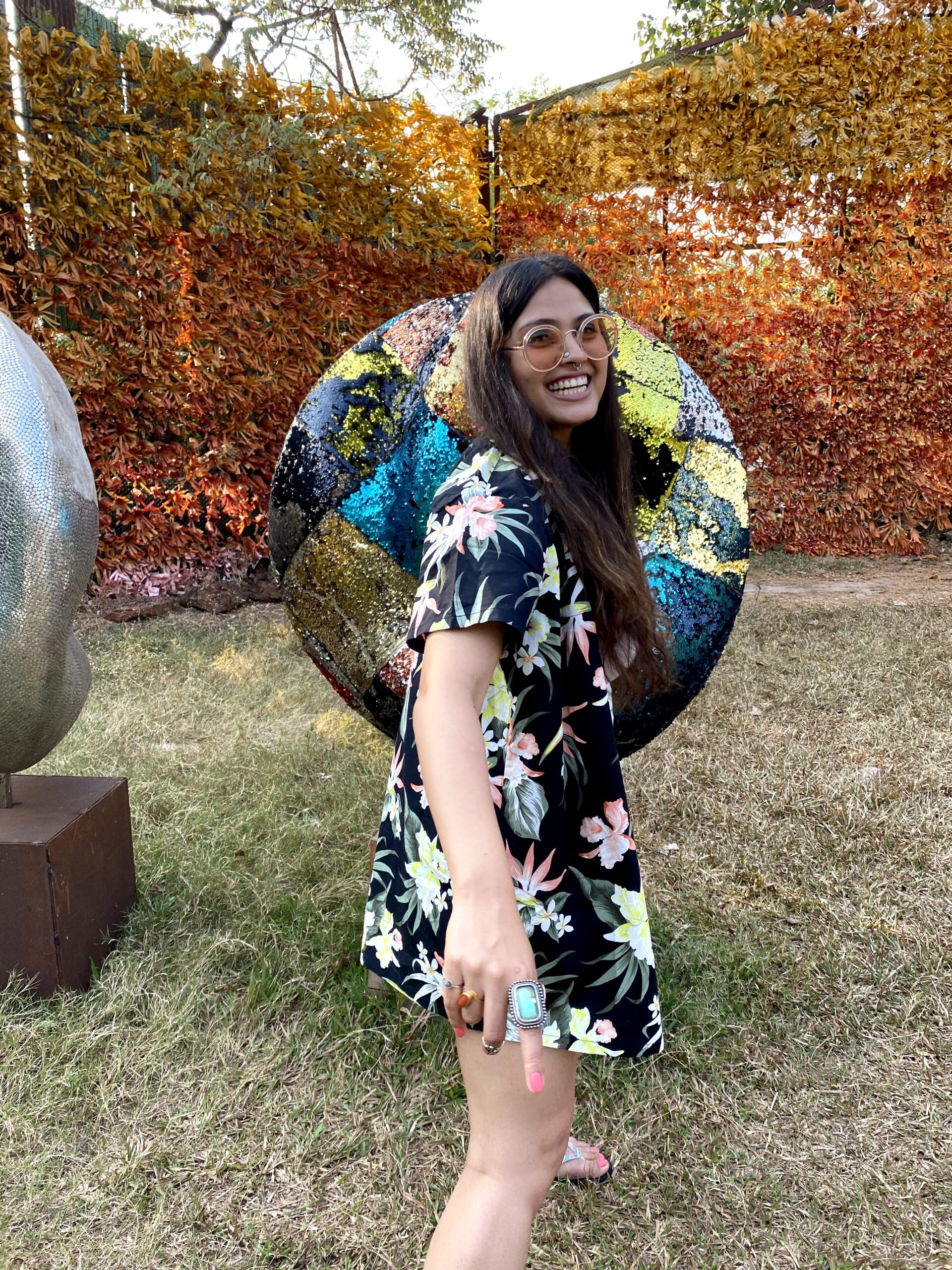 a person posing for the camera