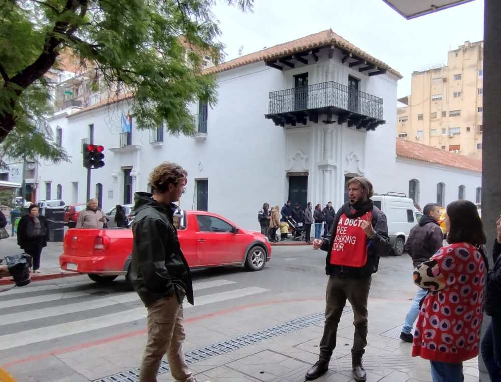 cordoba La Docta free walking tour participants