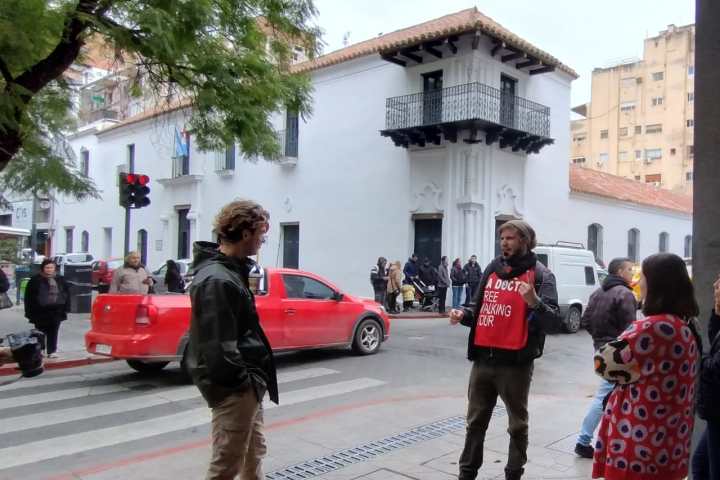 cordoba La Docta free walking tour participants