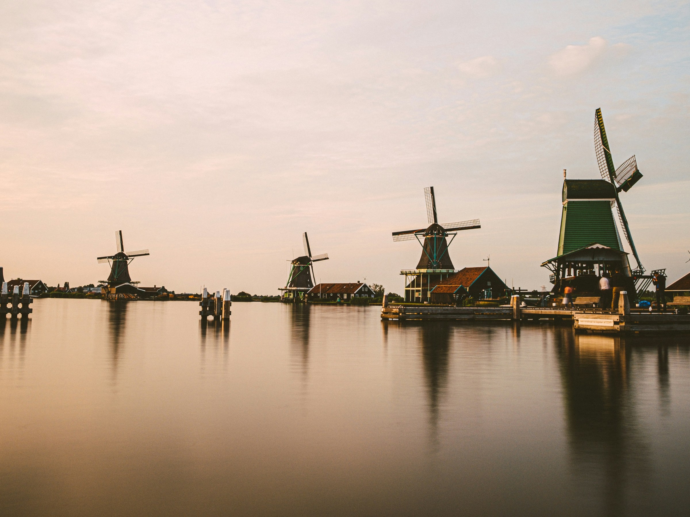 windmills during free Amsterdam walking tour in 2026, CYHIT